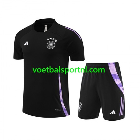 Duitsland Kind Zwart Trainingsshirt 2024